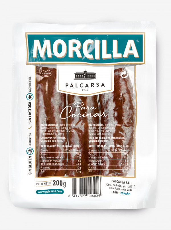 Morcilla 200 g.