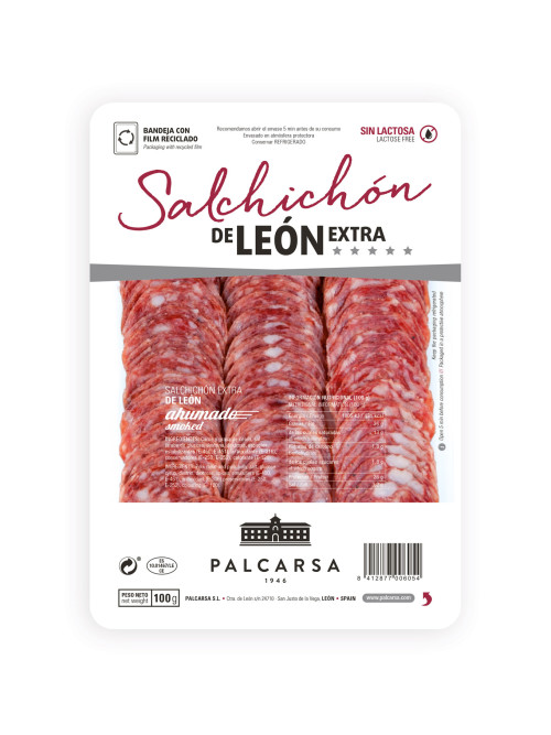 Salchichón de León 100 g.