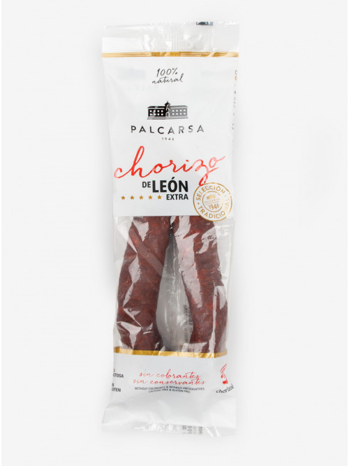 Chorizo de León extra sarta 325 g.