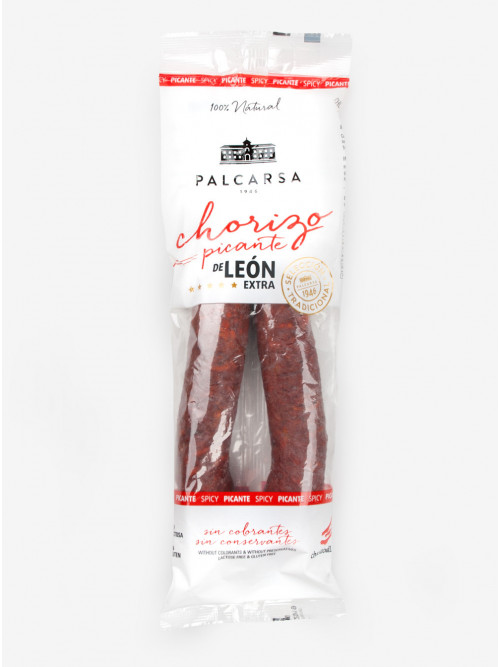 Chorizo de León Picante [Sarta] 325 g.